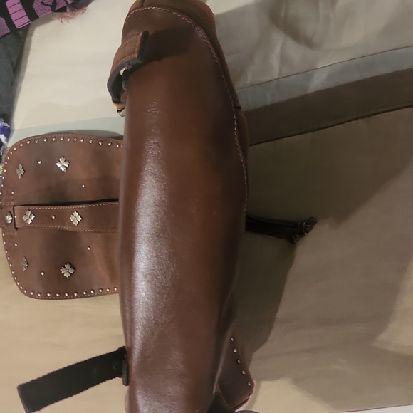 Brand New Patricia Nash suede backpack - Picture 4 of 5